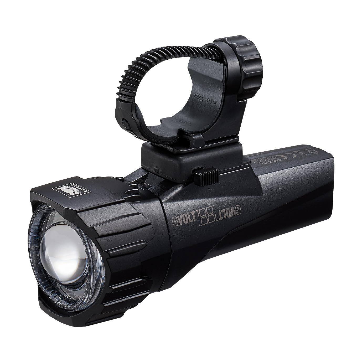 キャットアイ(CAT EYE) GVOLT100 HLEL570GRC 自転車ライト 約10,000カンデラ(約320ルーメン)