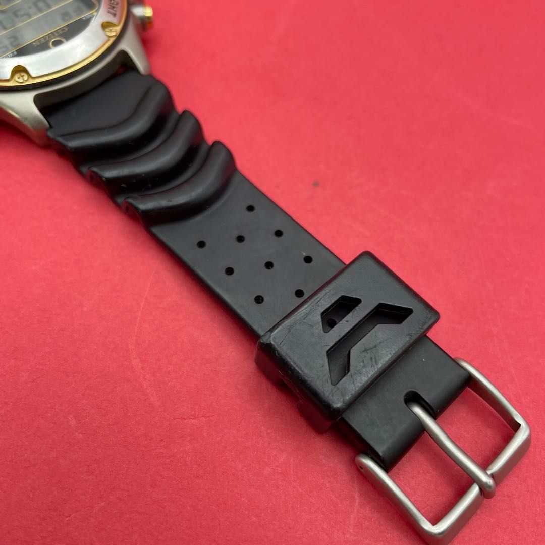 CITIZEN D202-Q00117 AIR DIVER'S 200m TITANIUM シチズン エア