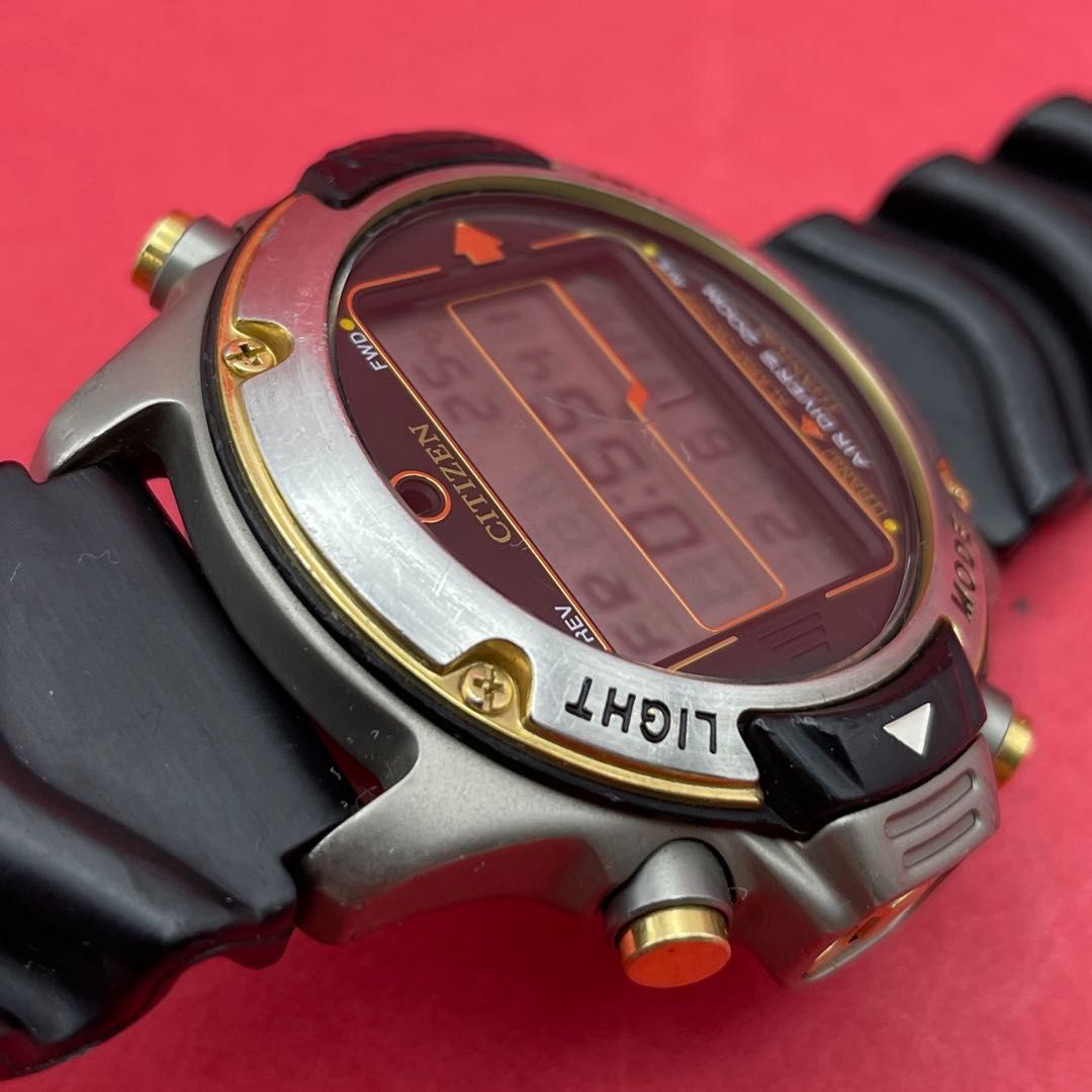 CITIZEN シチズン AIR DIVER 200m D202-Q00117 CITIZEN D202-Q00117 AIR DIVER'S 200m TITANIUM シチズン エア