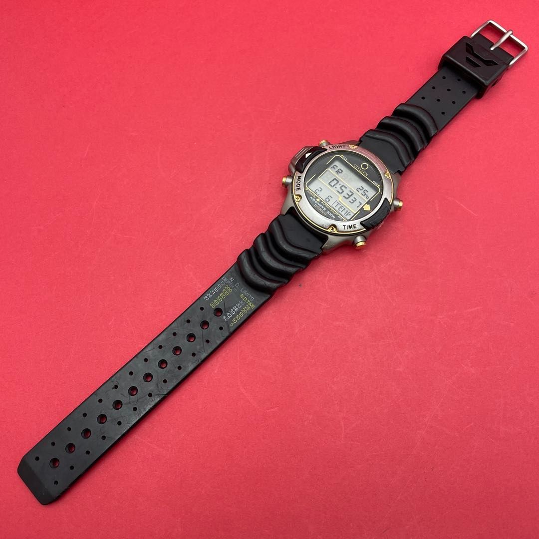CITIZEN D202-Q00117 AIR DIVER'S 200m TITANIUM シチズン エア