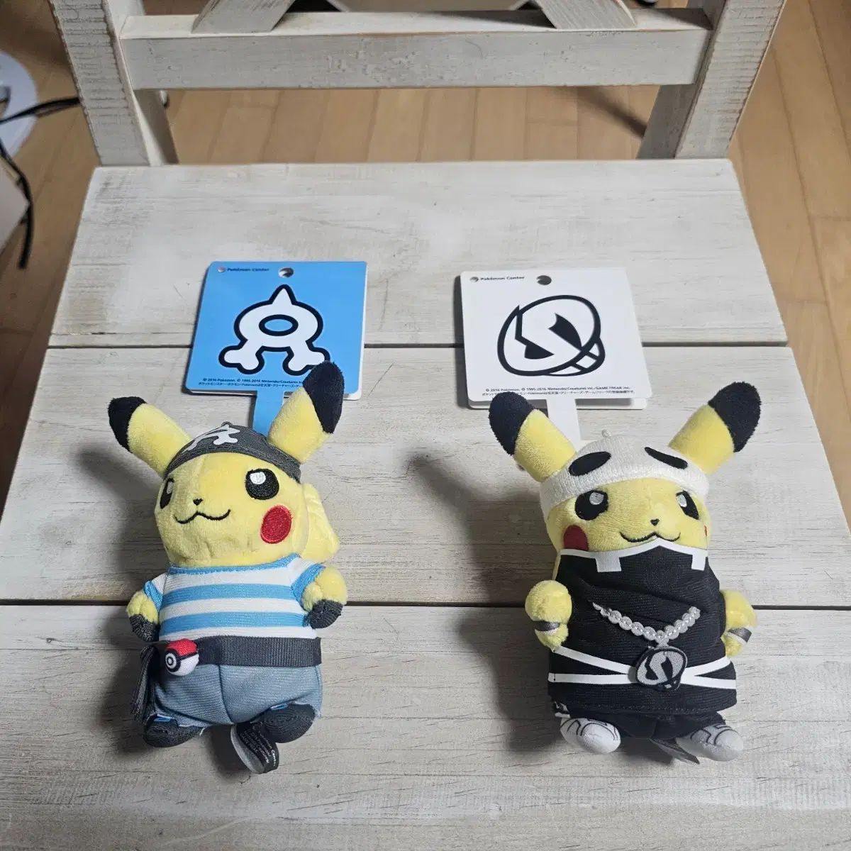 ポケモンセンター占拠計画マスコット団員PLAYピカチュウスカル団アクア団ぬいぐるみ