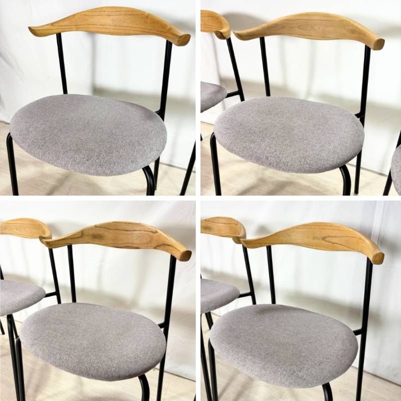 4脚セット ☆ CRASH GATE アトムチェア ATOM CHAIR NOR ノル