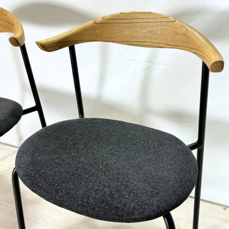 2脚セット】 CRASH GATE アトムチェア ATOM CHAIR NOR ノル クラッシュ