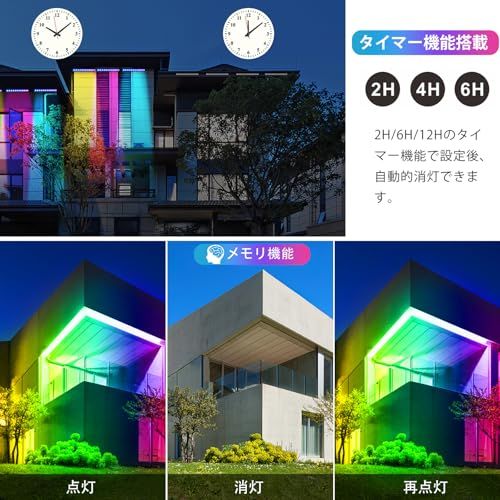  MEIKEE 42 W RGB ライト 投光器 フラッドライト 高輝度 マルチカラー 調光調色 リモコン付き 室内装飾 ウォールウォッシャー 屋外看板灯 演奏舞台 雰囲気ライト IP 66防雨型 水槽 パーティー飾りライト クリスマ f 79 bf 2 a 0 その他 キッチン 食器