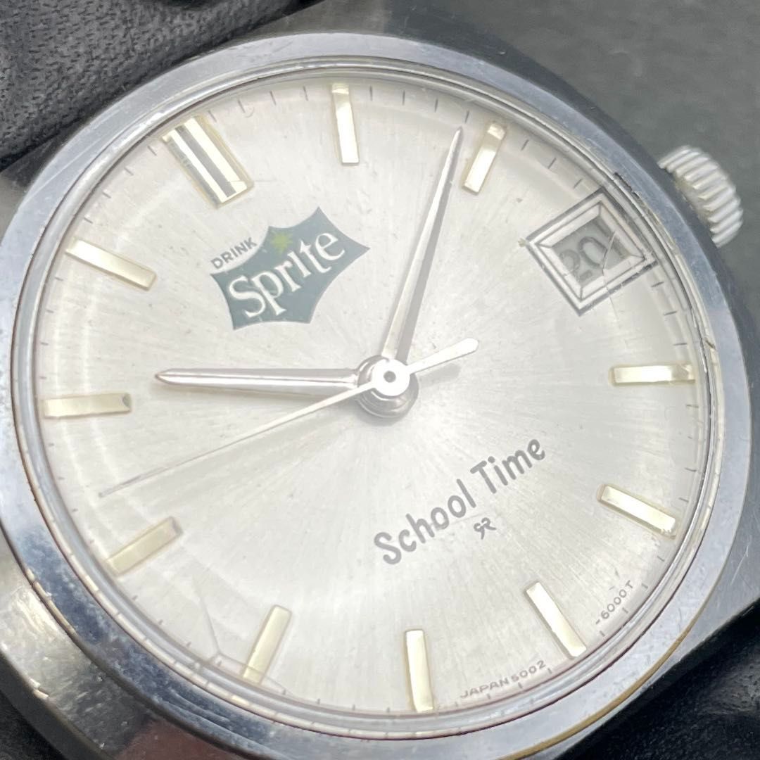 SEIKO スクールタイム Spriteロゴ 5000-6000 手巻き セイコー School 
