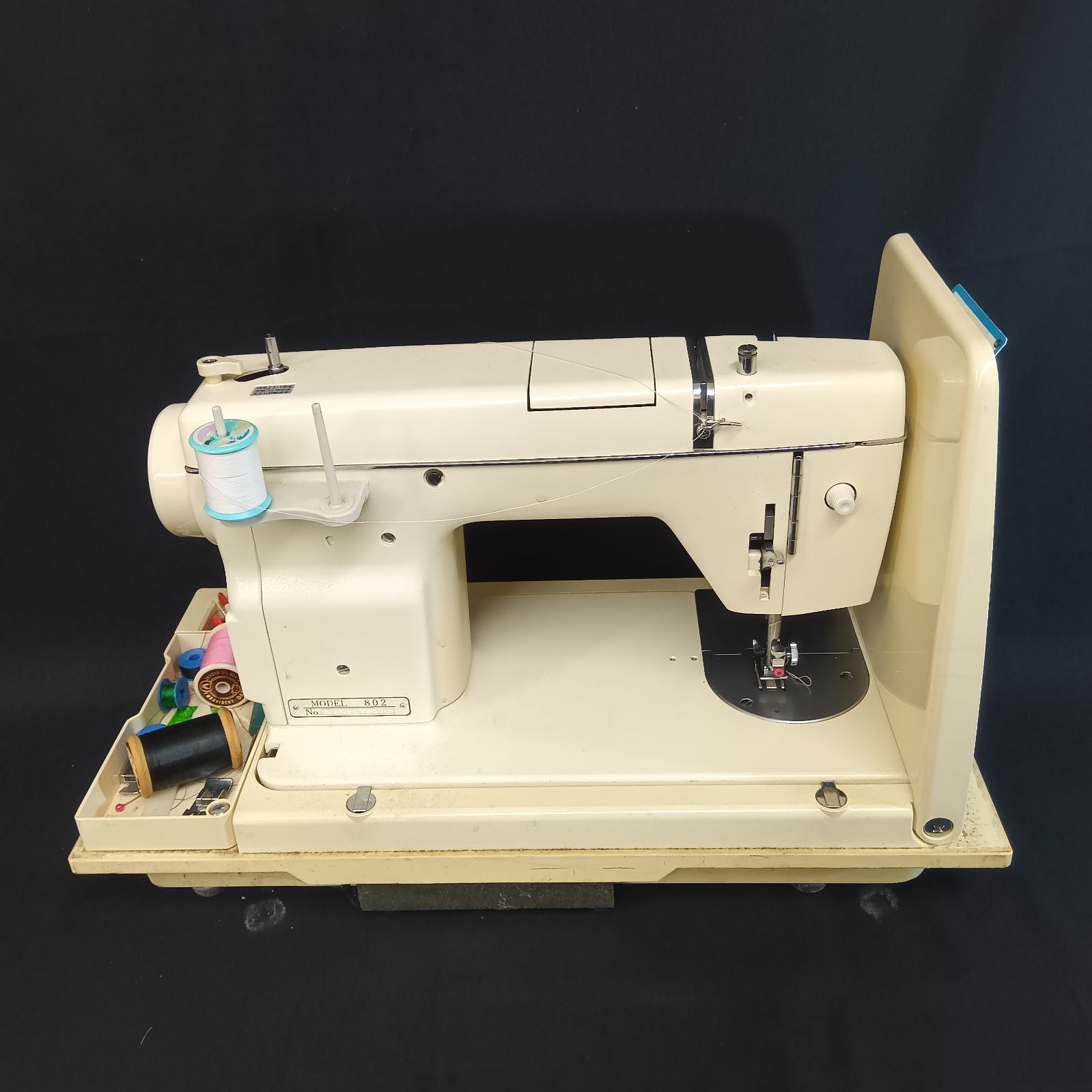 JANOME ジャノメ 蛇の目 トピアA 802型 日本製 ミシン 昭和レトロ