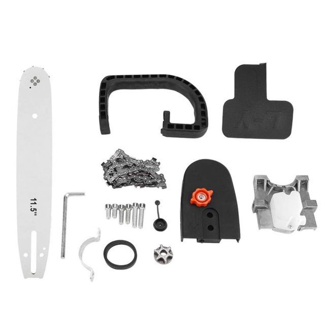 グラインダーをチェーンソーに転換