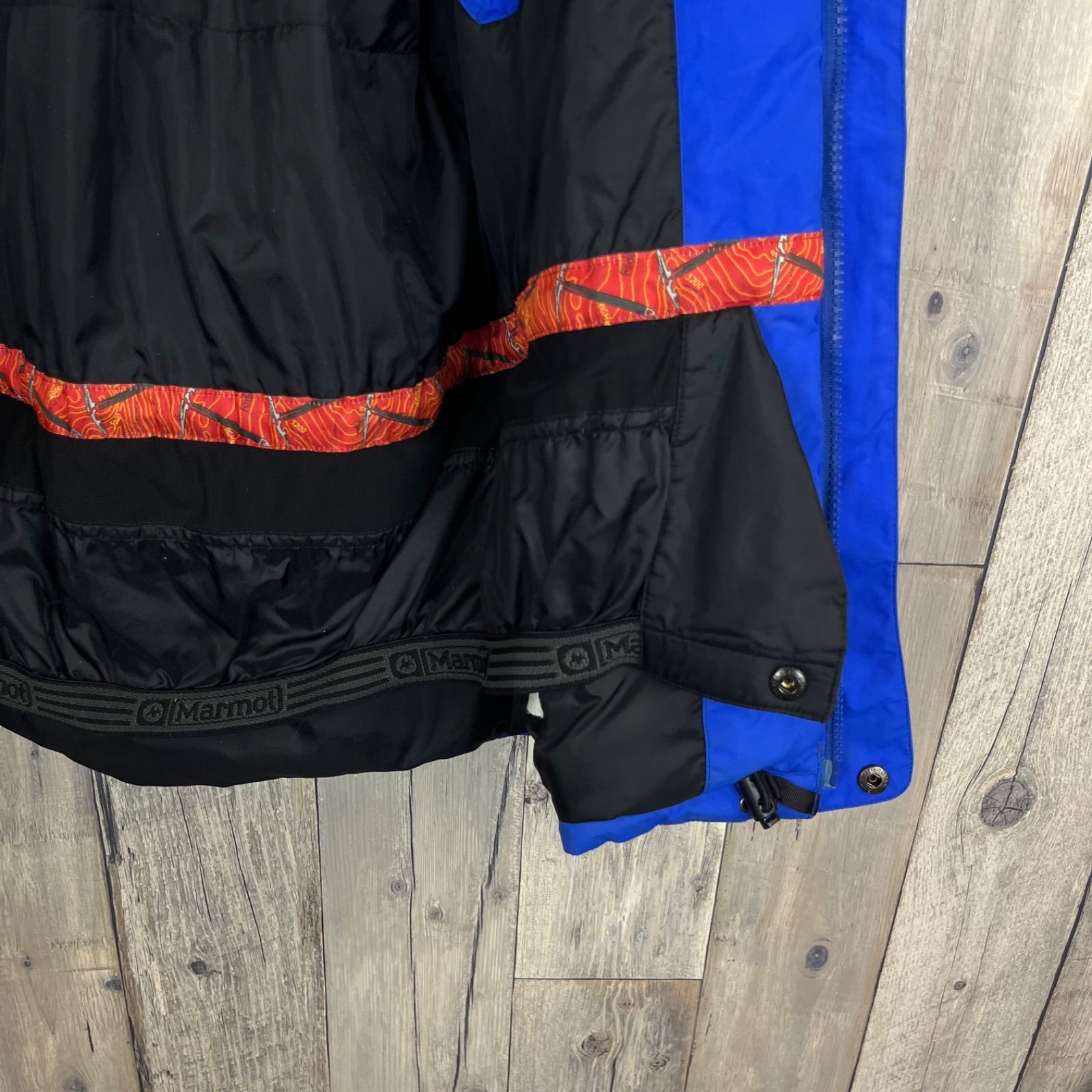 Marmot マーモット ブルー スノボ スノーボード スキー ウェア 