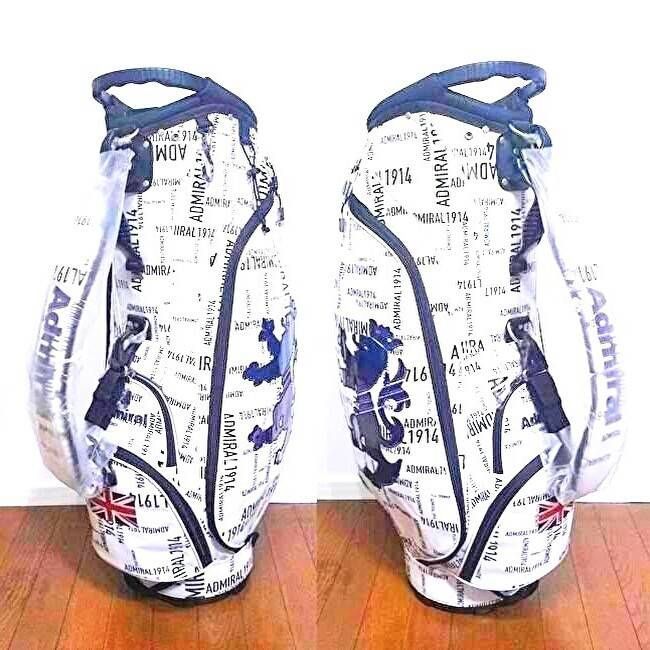 Admiral Golf アドミラル キャディバック 正規品 送料無料 ゴルフバック ゴルフキャップ キャディバックカバー袋 高校ゴルフ用品 ゴルフバッグ キャディバッグ ゴルフ