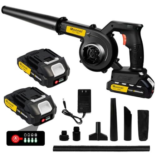 迅速に発送 ブロワー 洗車 強力 ブロアー 充電式 ブロワバキューム 2000 mAh大容量バッテリー 搭載 PSE認定 マキタ18 Vバッテリー対応 電動ブロワー 小型 軽量 送風と集塵1台2役 落ち葉の吹き飛ばし 庭掃除 洗車後の水 2 b 263 8 c