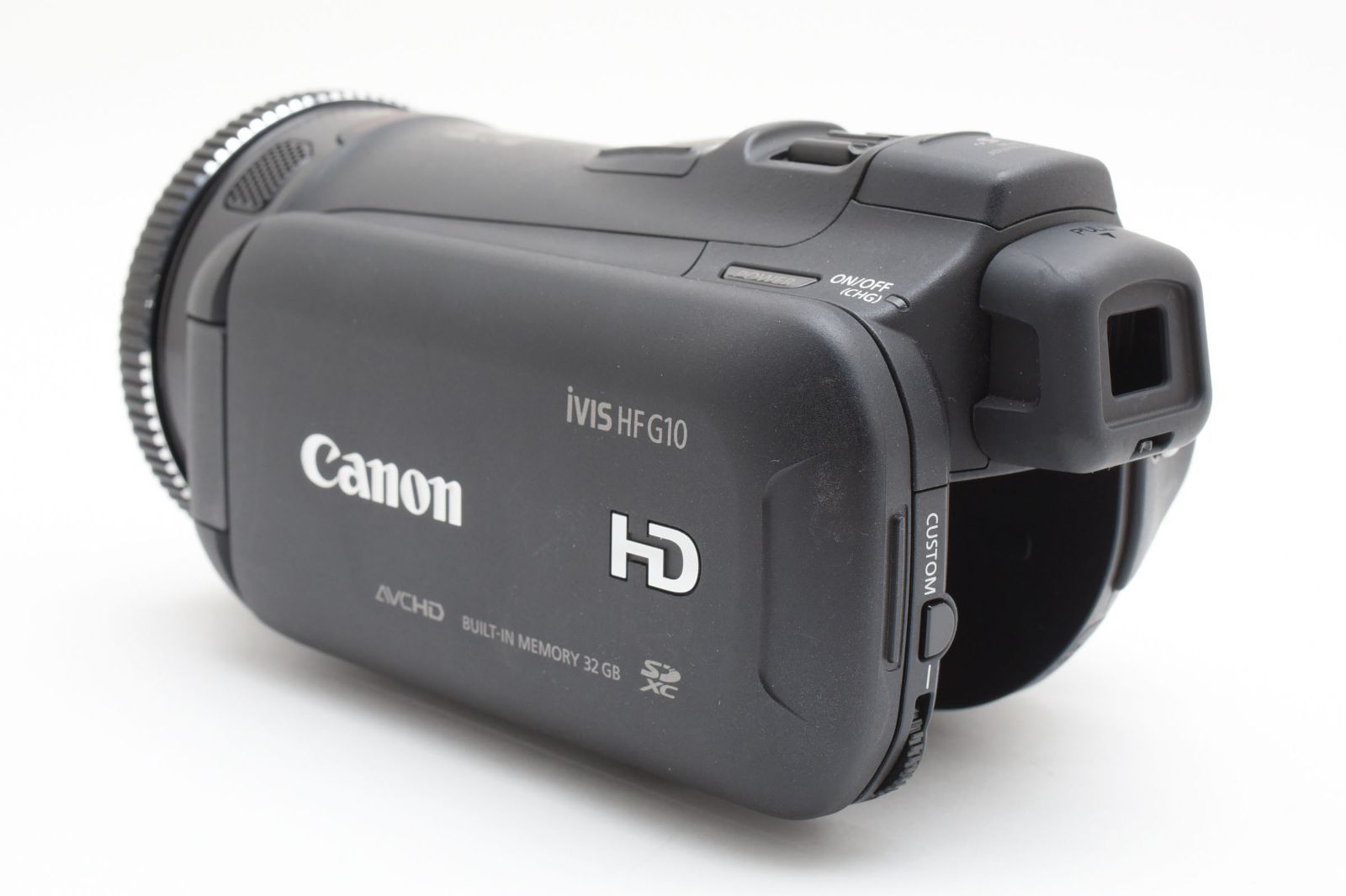 Canon iVIS HF G10 ハイビジョンビデオカメラ【良品】フード