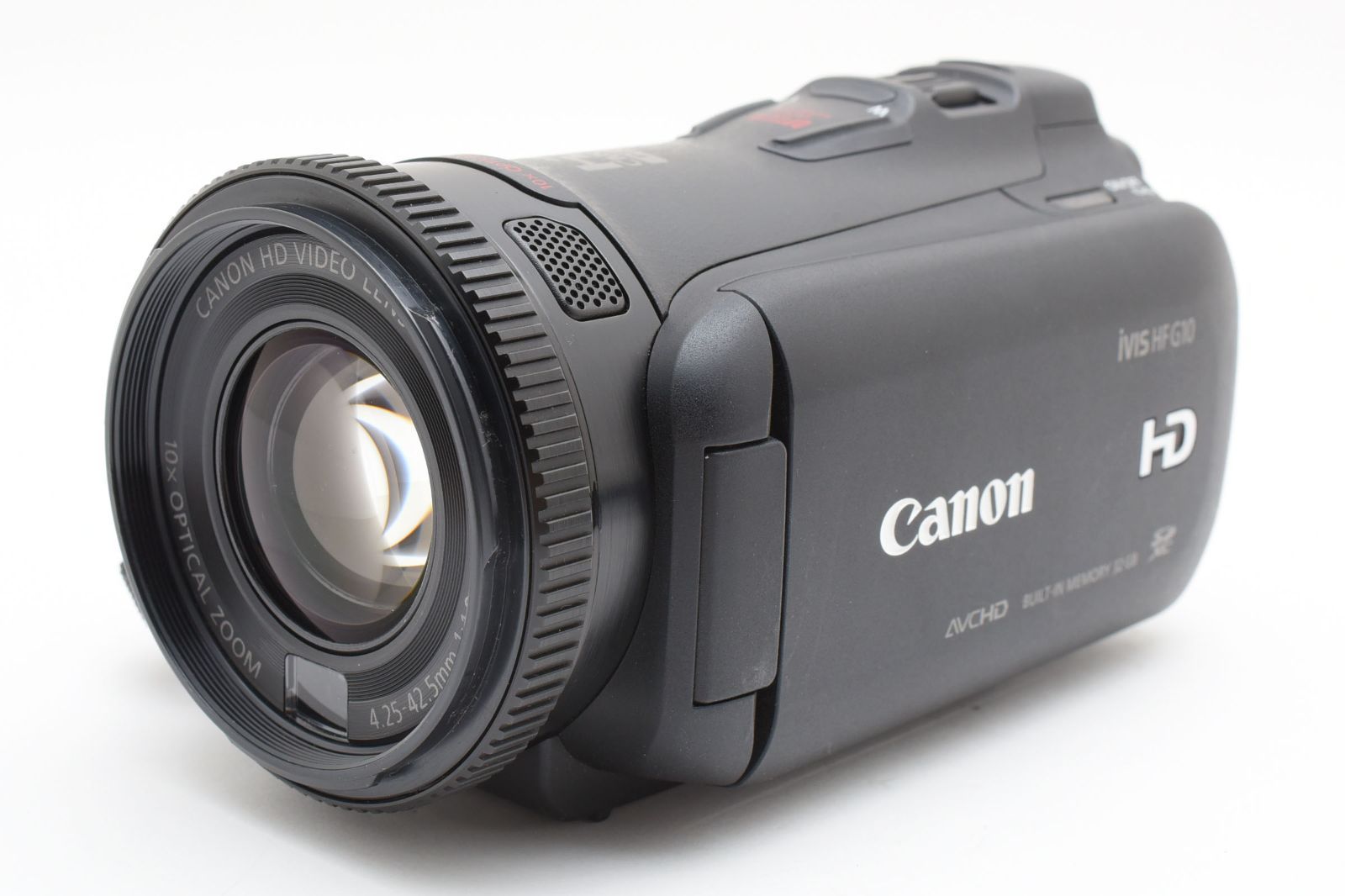 Canon iVIS HF G10 ハイビジョンビデオカメラ【良品】フード