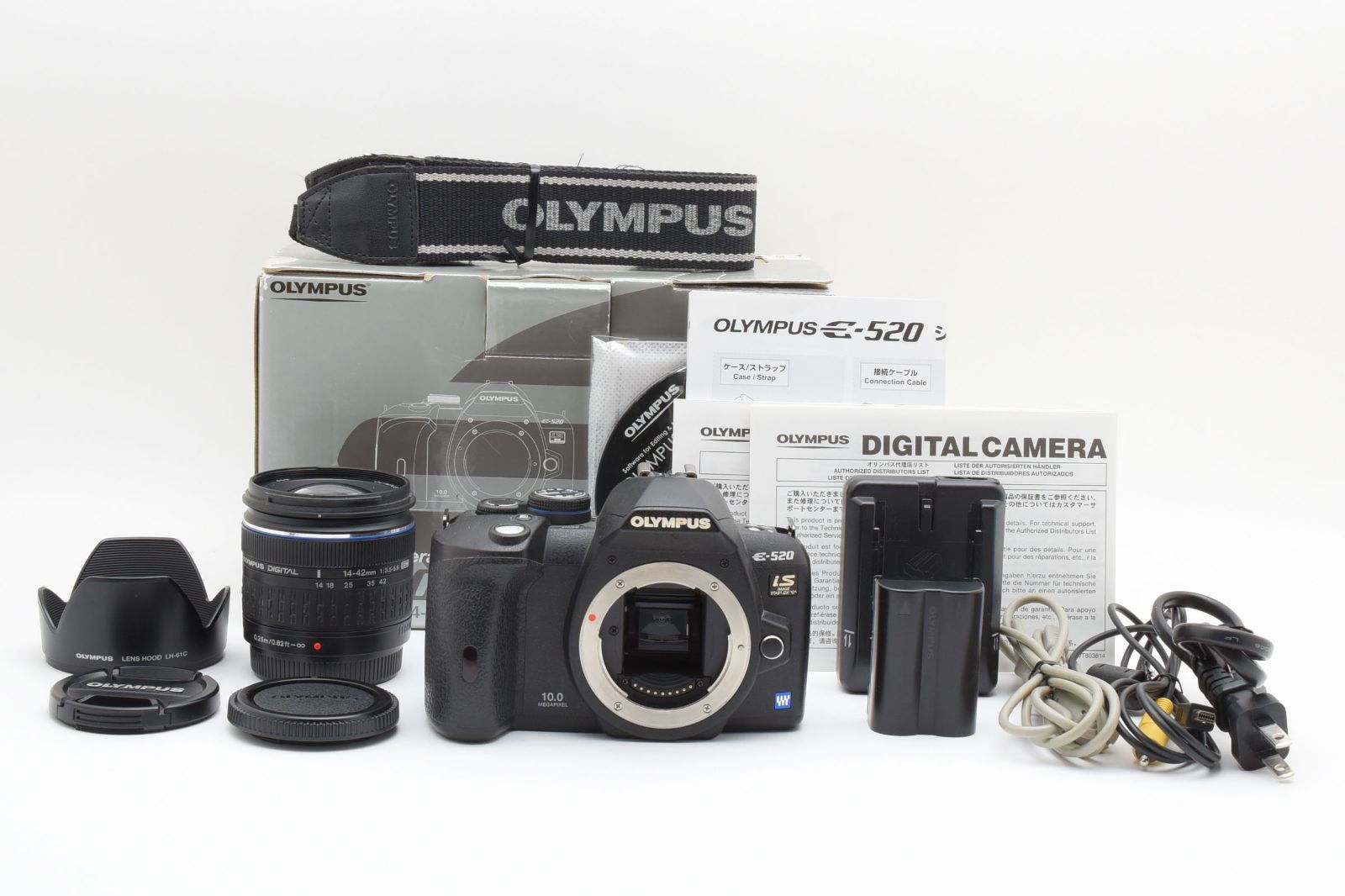 Olympus E-520 14-42mm レンズキット【良品】元箱・付属品完備