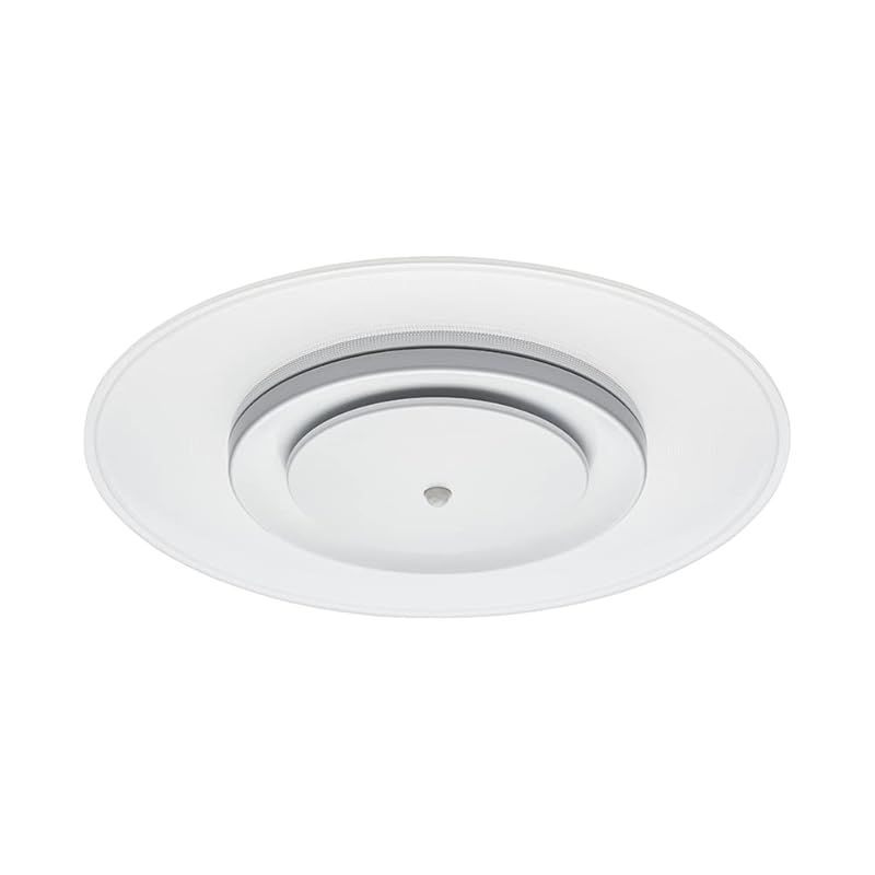 即納：【電気工事不要】ドウシシャ LED シーリングライト 小型 人感センサー 脱衣所 キッチン 廊下 導光版 60W相当 電球色 845lm LuminousLED 1 ドウシシャ 停電検知機能付き LEDシーリングライト (クリア枠) 8畳 調
