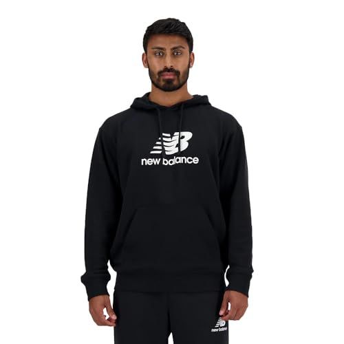 ニュー ンス Sport Essentials Stacked Logo スウェットフーディ パーカーメンズ MT 41501 e 0371 ac 83