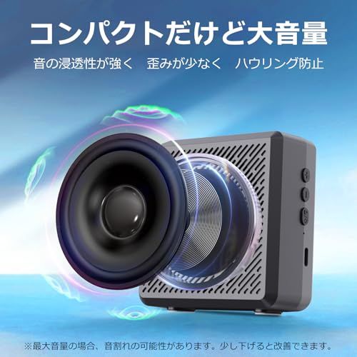 有線|無線マイク適用 音楽再生