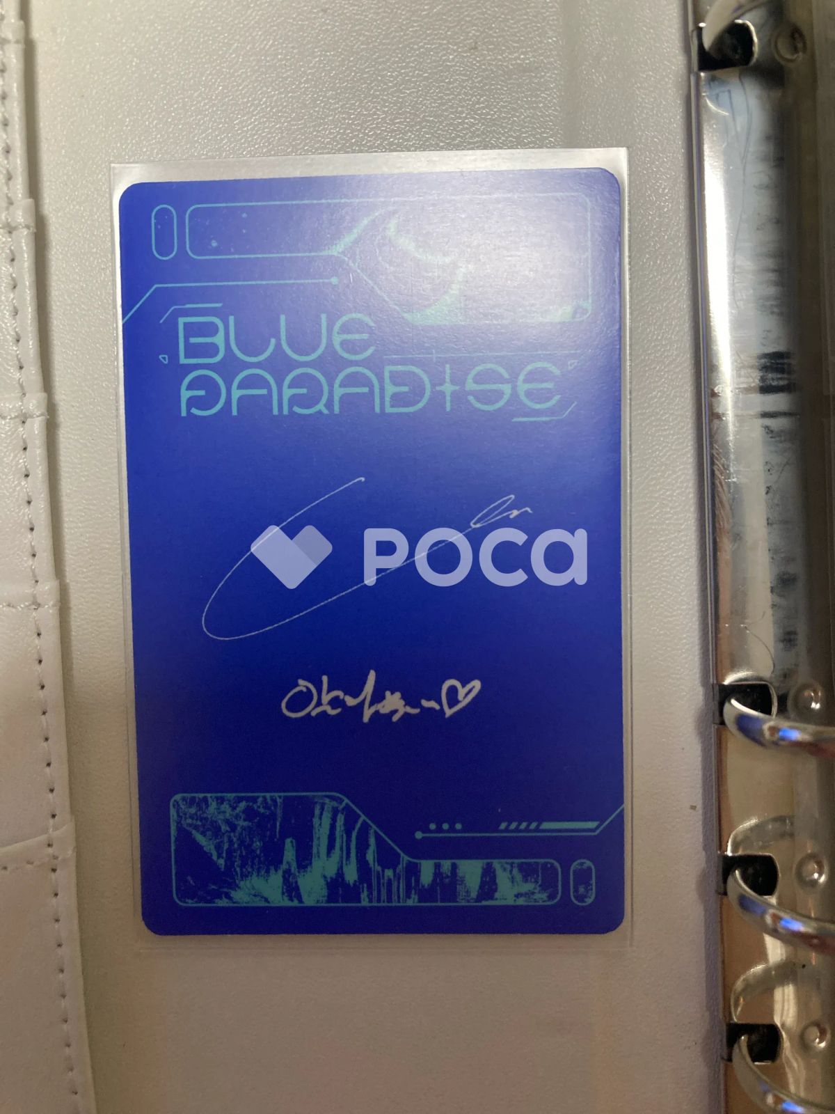 ZEROBASEONE キムジウン BLUE PARADISE SEEK Ver. - メルカリ