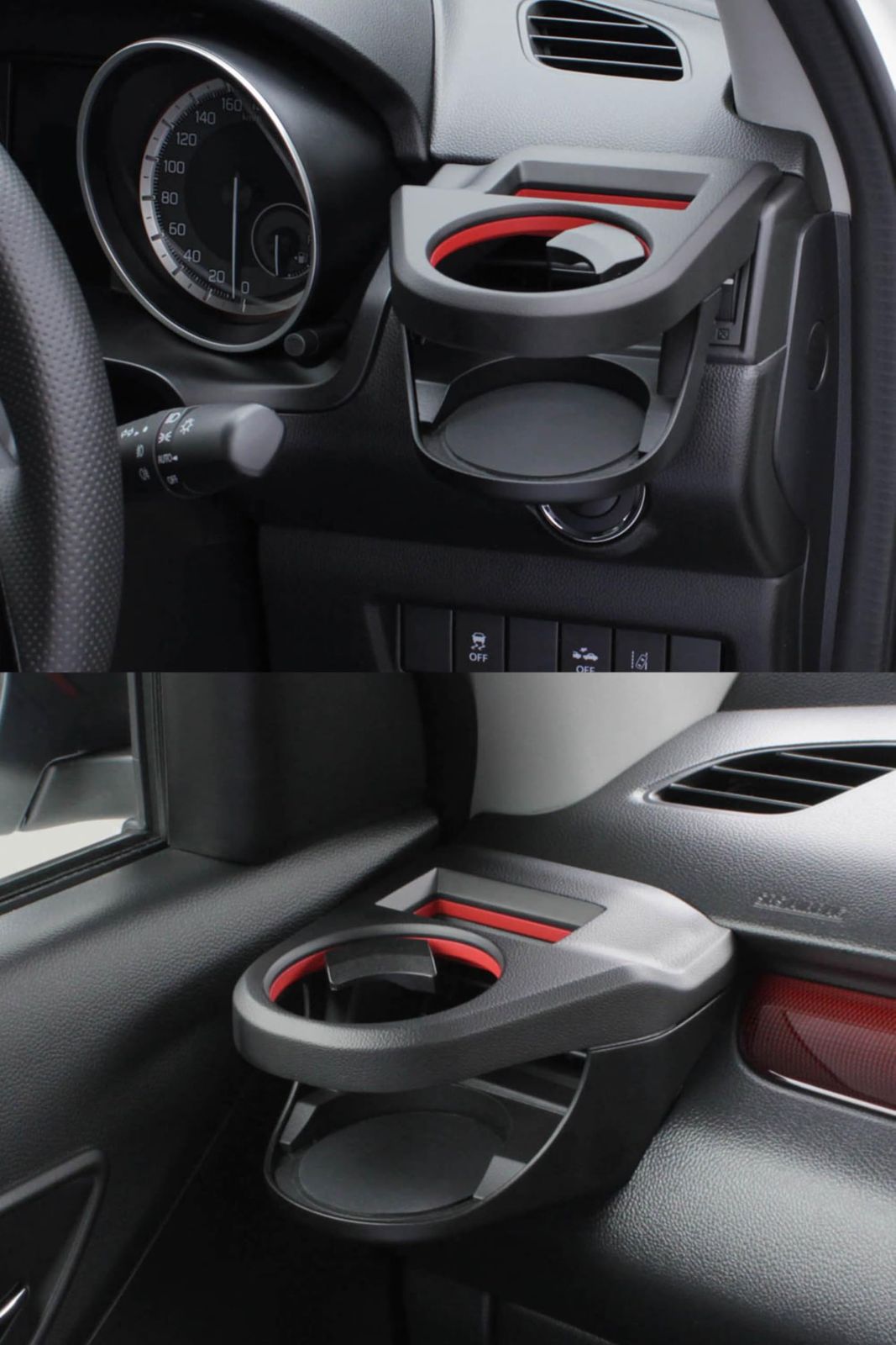 槌屋ヤック(Tsuchiya Yac) スイフト 専用 エアコン ドリンクホルダー