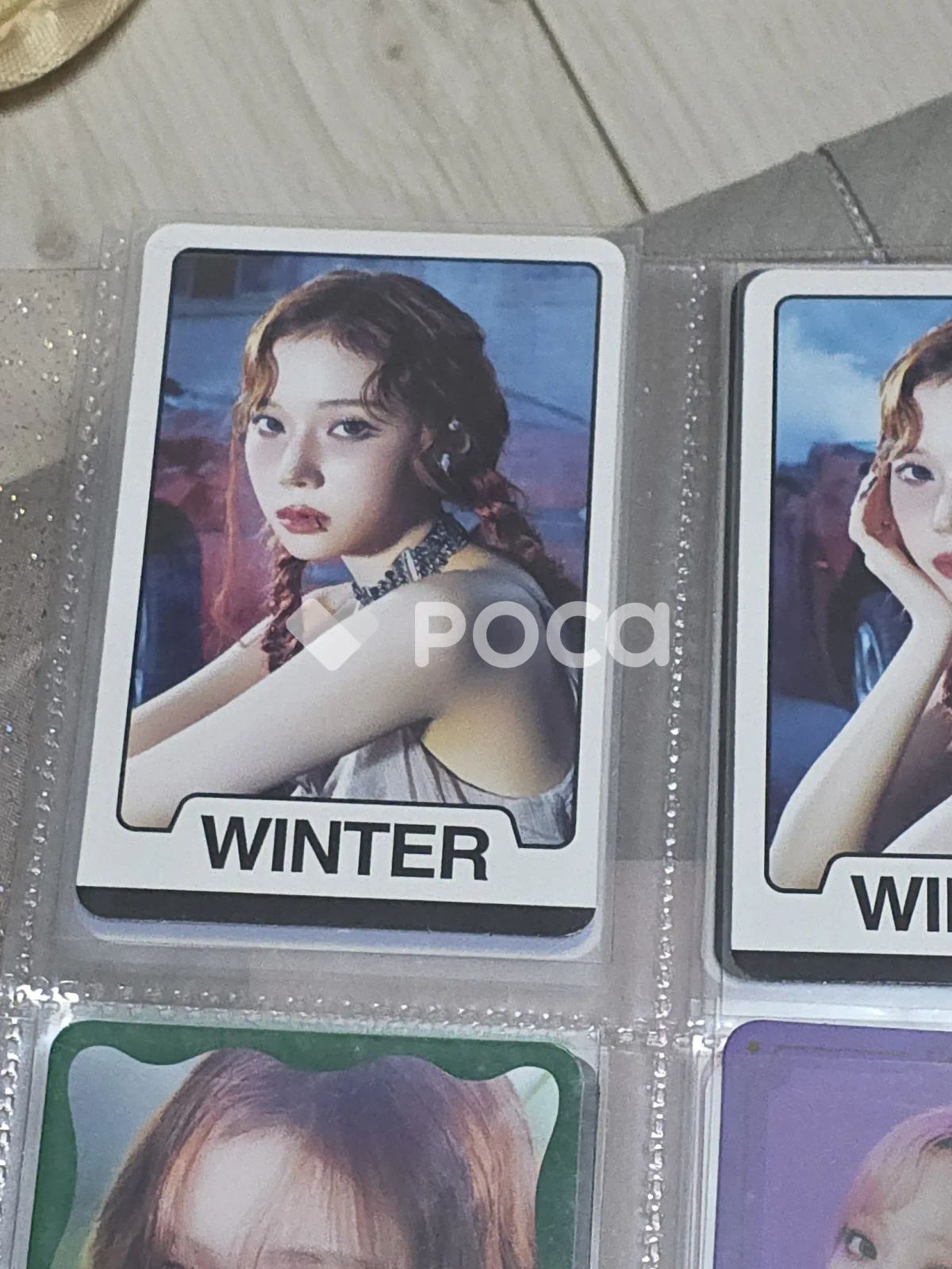 aespa ウィンター aespa WEEK - DRAMA CITY RANDOM TRADING CARD SET A