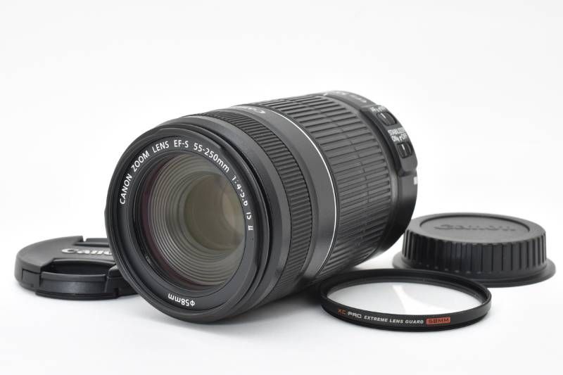 光学極上品】Canon キャノン EF-S 55-250mm 4-5.6 IS II AFレンズ
