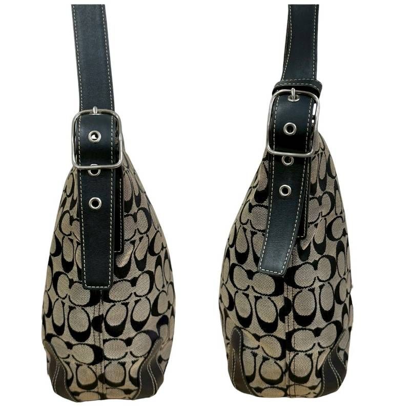 COACH コーチ☆ショルダーバッグ 肩掛け シグネチャー キャンバス