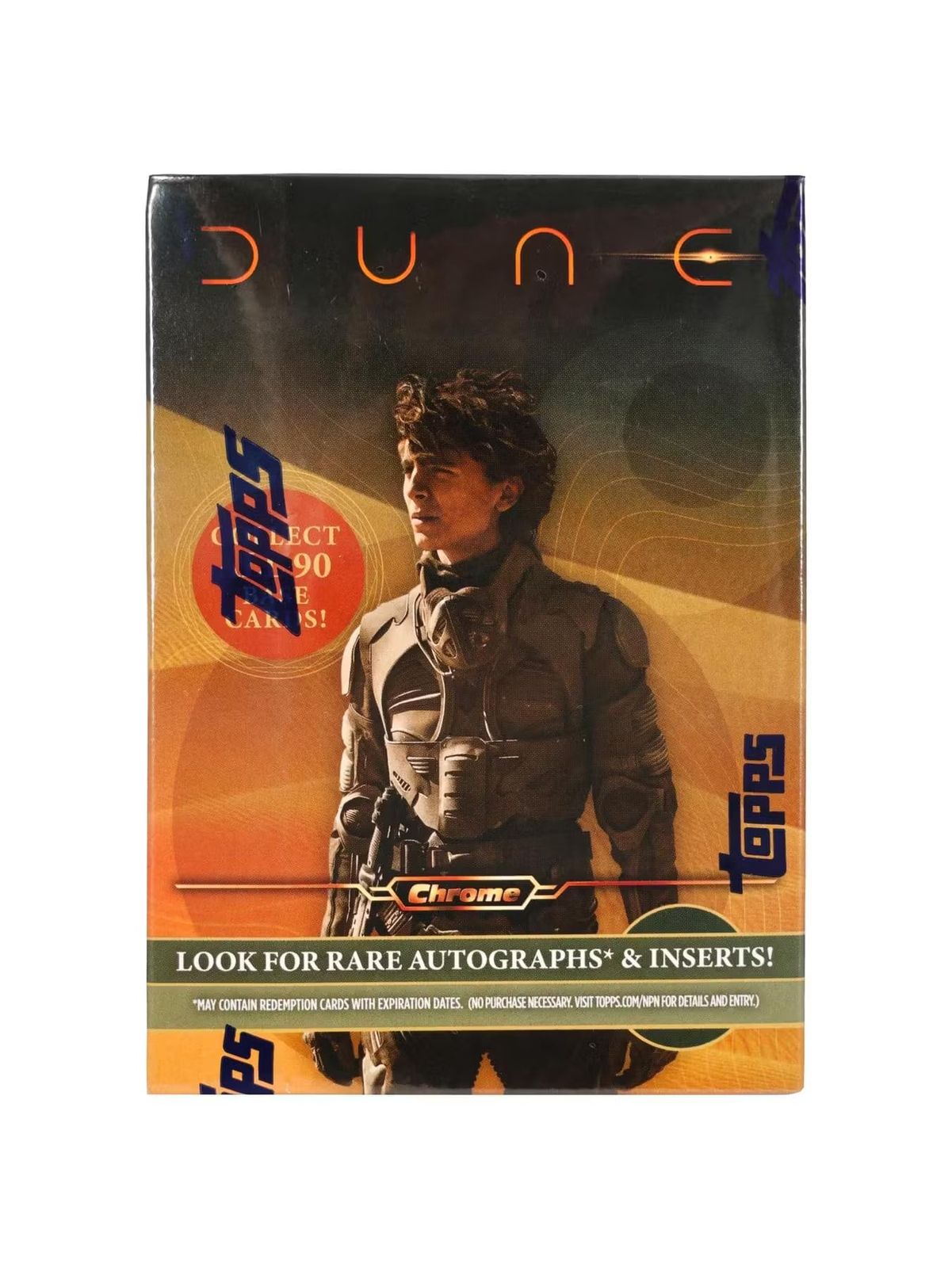 Dune Topps クローム ブラスターボックス 2025 トレーディングカードボックス サンドワームレイウェーブパラレル ボックス