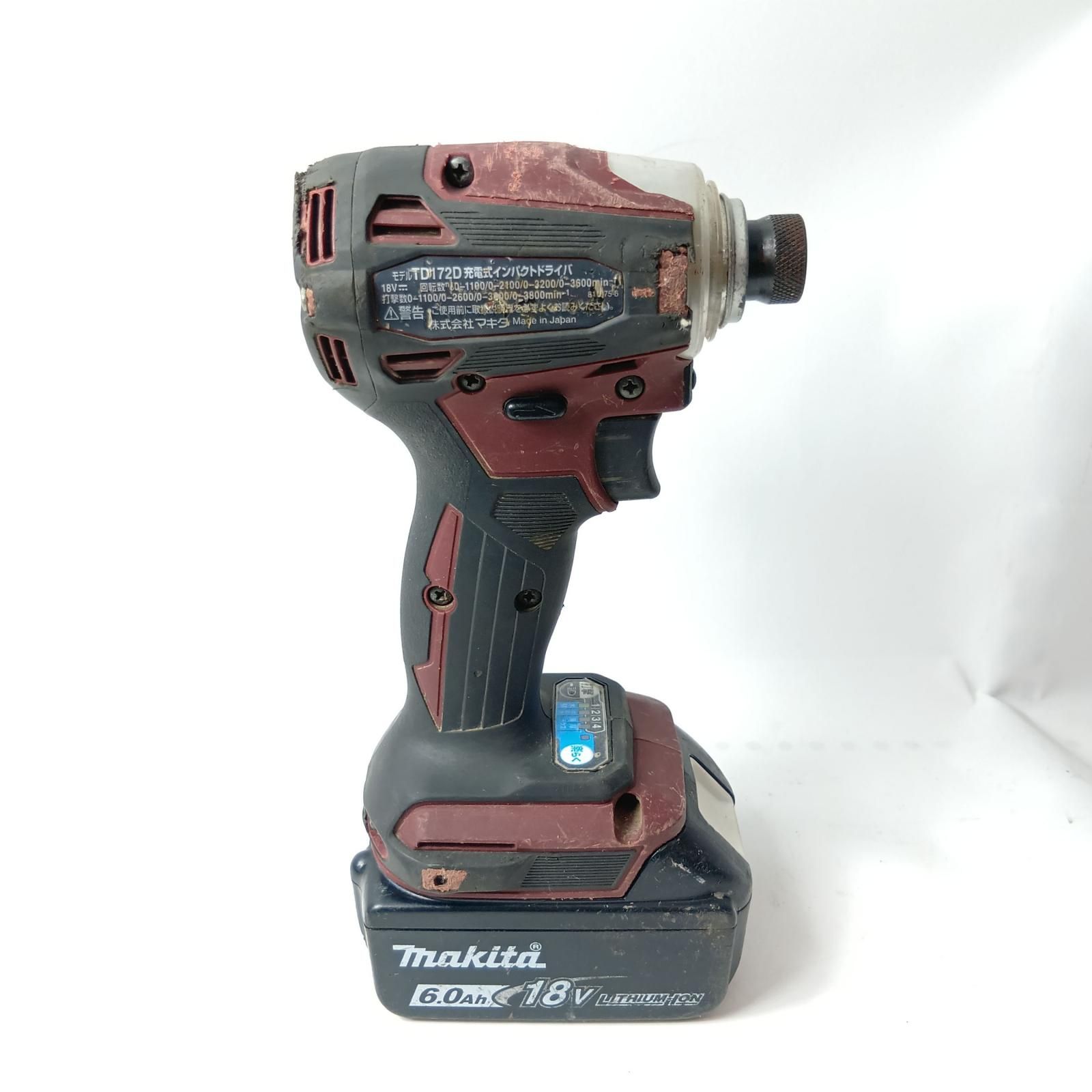 MAKITA マキタ インパクトドライバ TD172D オーセンティックレッド 充 
