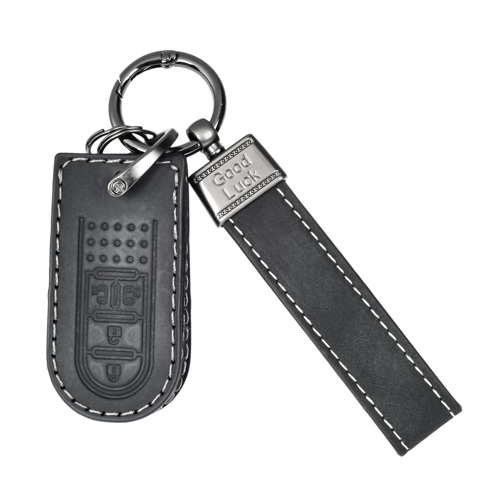 BestQ!スマートキーケース タント タントカスタム LA600S ウェイク カスタム LA700S ムーヴキャンバス  パーツ 新型 トール M900S スマートキーカバー ダイハツ キーケース トヨタ スマートキー タンク ルーミー スバル ジャスティ タント/タントカスタム/ウェイク/ムーヴ キャンバス/トール/タンク/ルーミー/など 4ボタン スマートキー用キーケース 専用設計！傷防止に最適！革製（DAIHATSU・TOYOTA車用） ダイハツ/トヨタ車