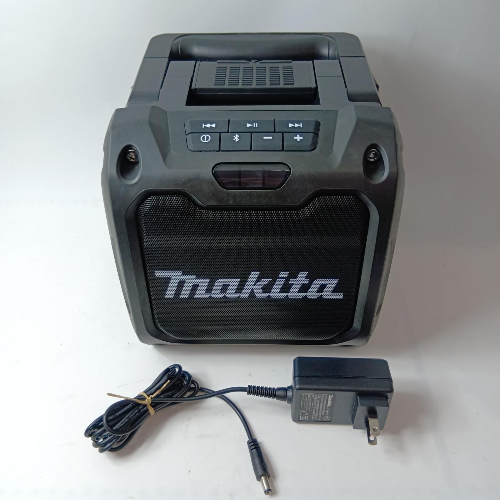 MAKITA マキタ バッテリー式スピーカー MR200 ブラック ACアダプター付