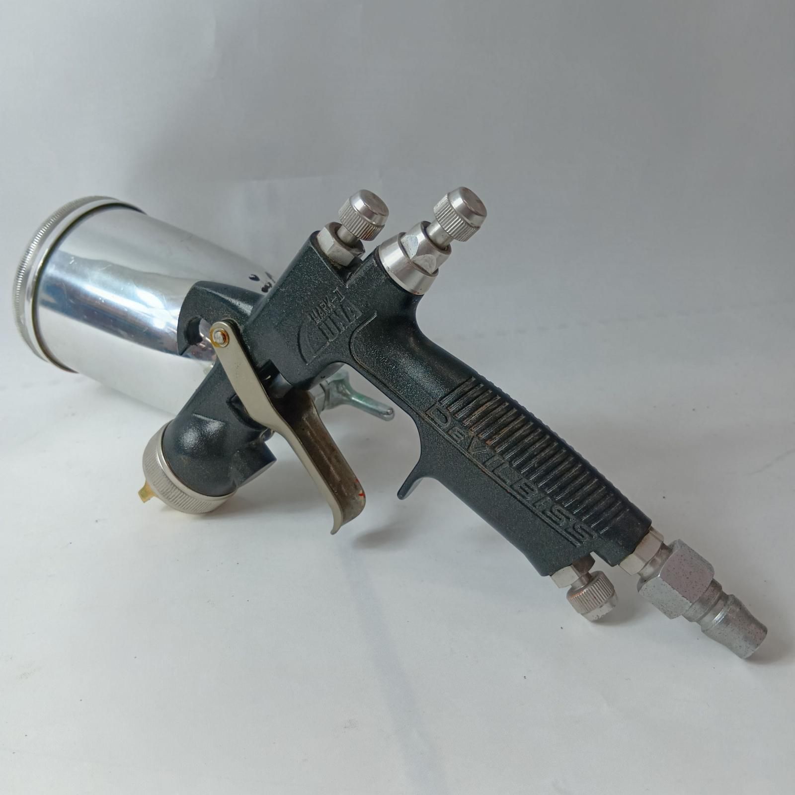 DEVILBISS スプレーガン LUNA MARK-II ライトグレー デビルビス ルナマークII