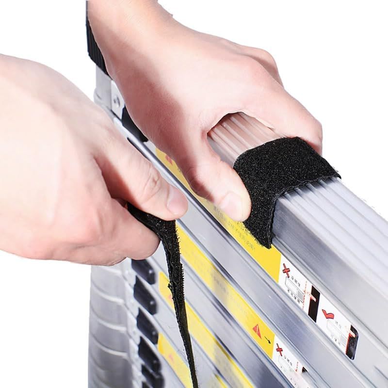  SIMCAT 伸縮はしご 多機能はしご 折り畳み伸縮梯子 耐荷重150 kg 軽量 持ち運びやすい 室内室外両用 自動ロック 安全ロック スライド式 伸縮自在 梯子 3.5 m 脚立 踏み台 脚立 はしご 足場