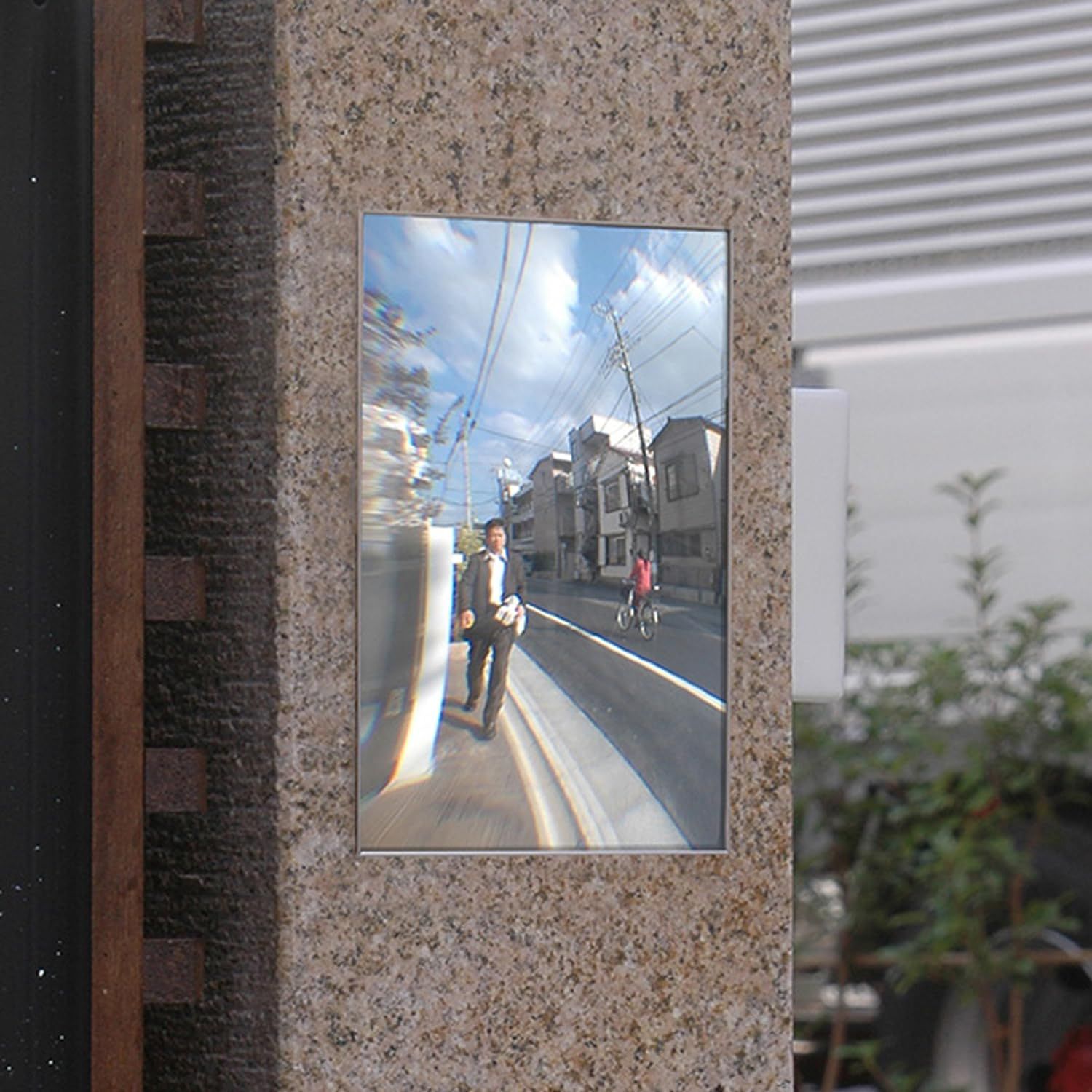 コミー フラット型凸面機能ミラー FFミラー車出口 ビス止めタイプ F 15 B