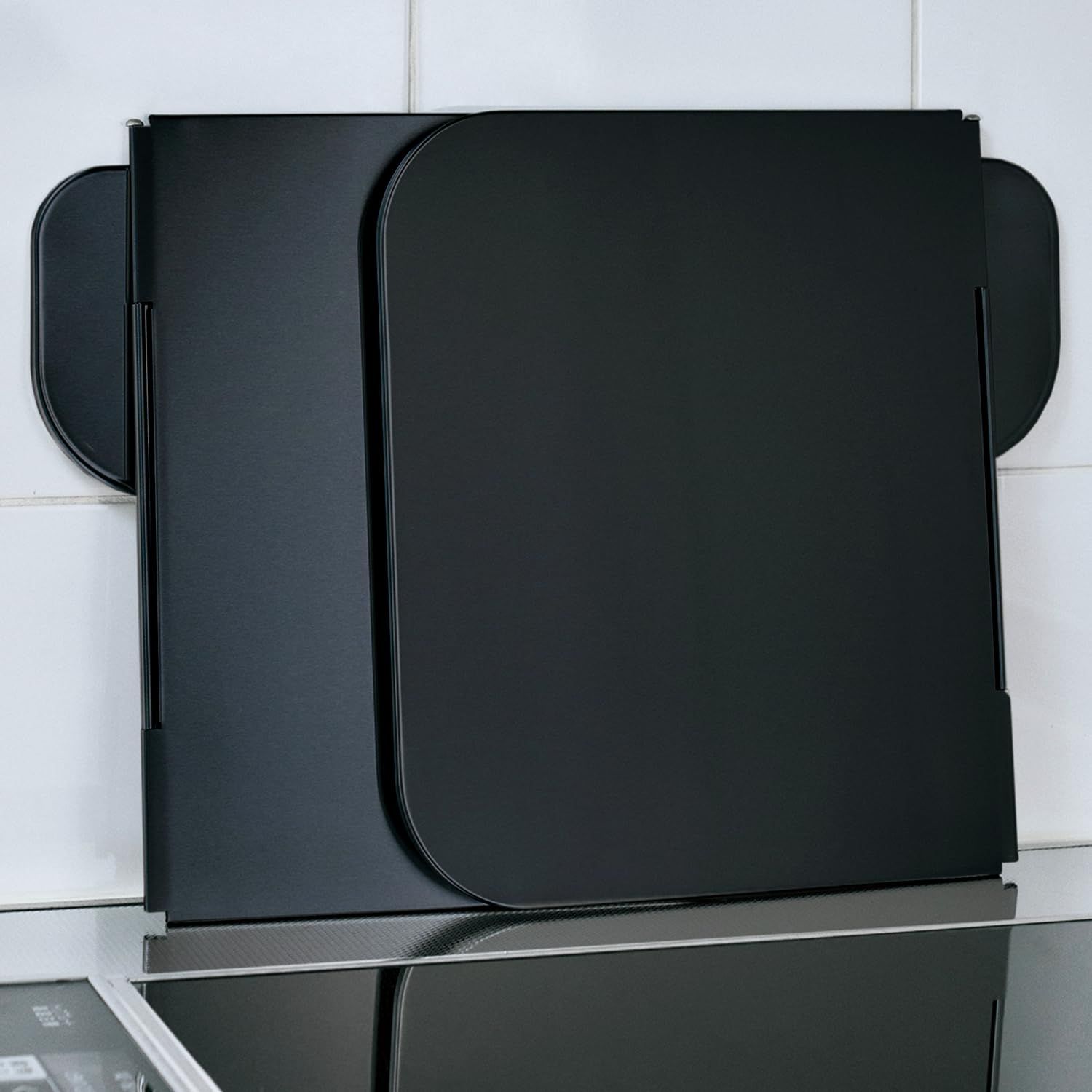 オークス レイエ Leye コンパクト 4面 レンジ ガード 日本製 上面 油ハネ をしっかりブロック たためる 分解 フッ素樹脂加工 お手入れしやすい LES 3229