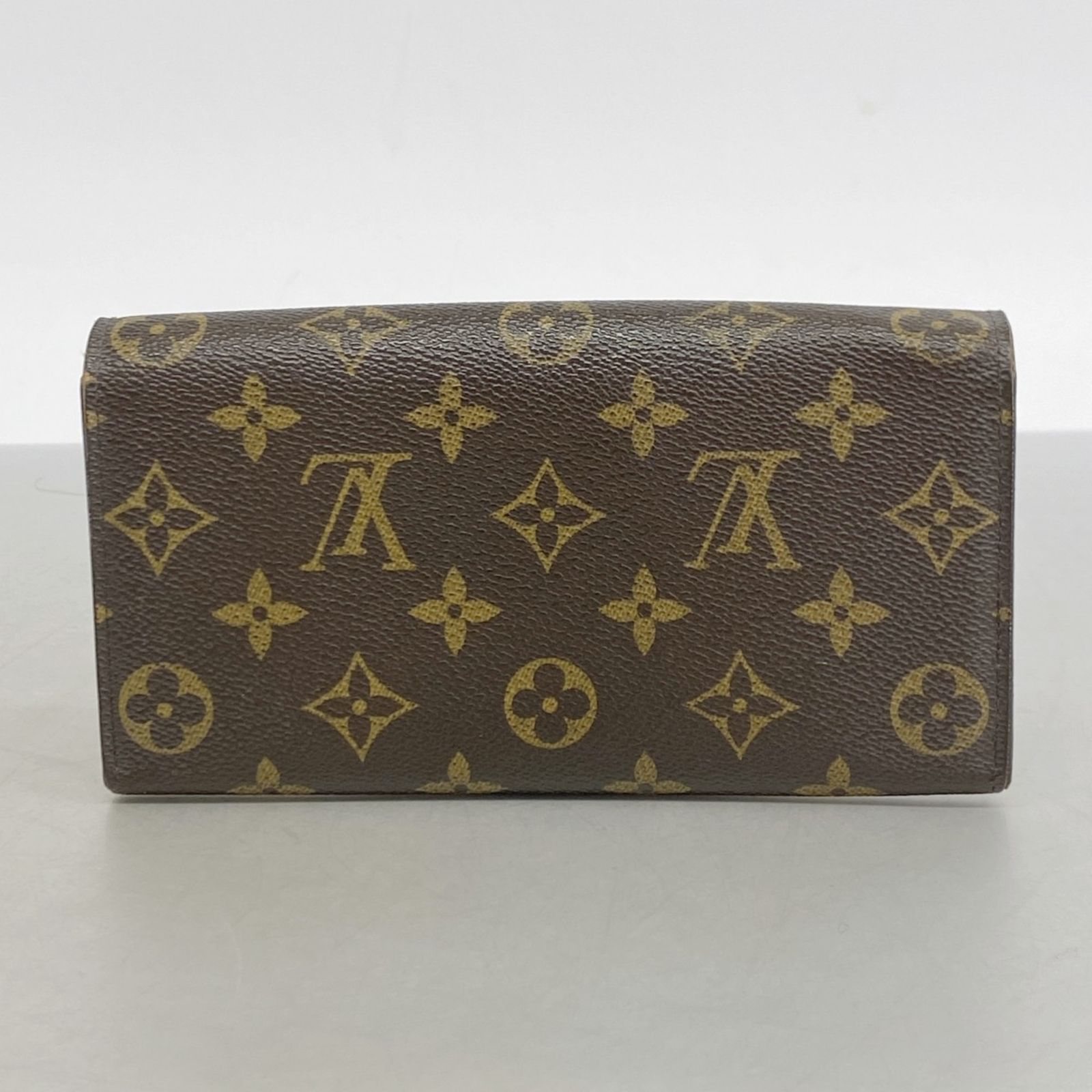 LOUIS VUITTON ルイヴィトン 財布 モノグラム ポルトフォイユサラ M61734 ブラウン PVC×レザー レディース ニつ折り長財布【本物保証】 LOUIS VUITTON（ルイ・ヴィトン） 長財布 M61734 ポルトフォイユ サラ