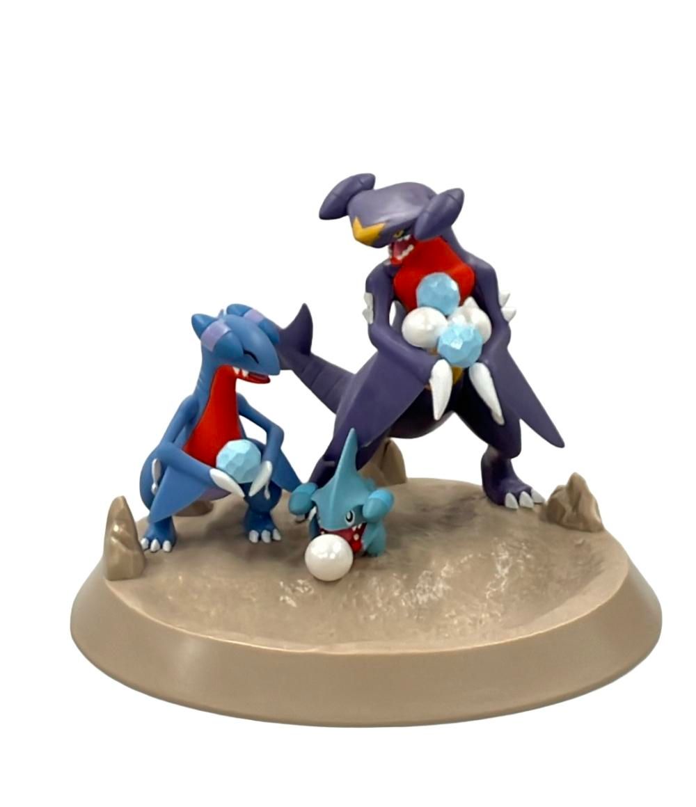 美品 ポケモン CAVE DWELLER フカマル ガバイト ガブリアス フィギュア