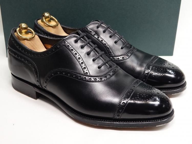 001 / 1226 使用数回 エドワードグリーン カドガン ブラック カーフ