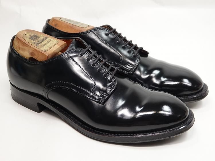 064 / 0108 使用数回 オールデン プレーントゥ（モディファイド