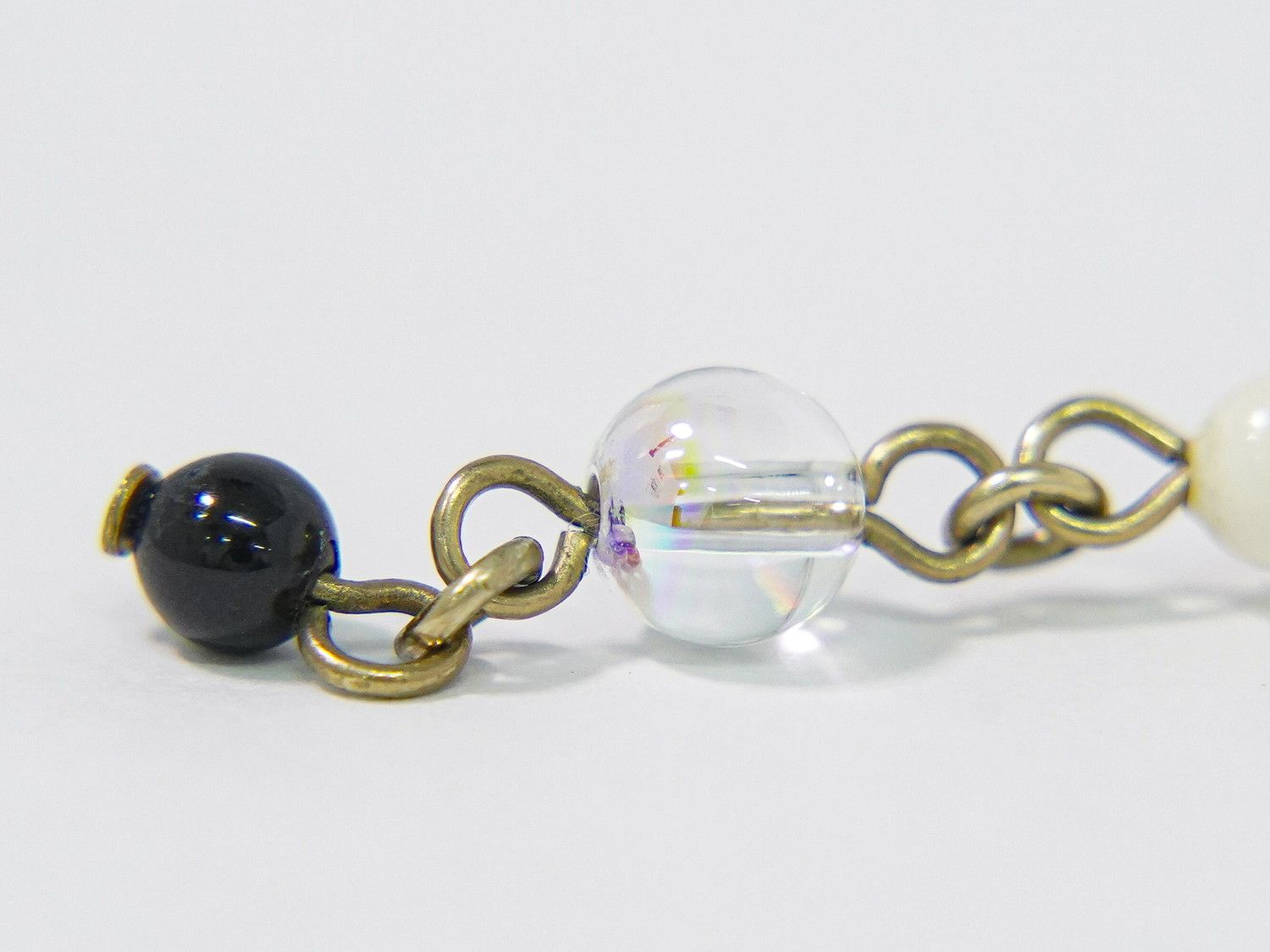 本物 シャネル CHANEL ココマーク フェイクパール ビーズ さがり 