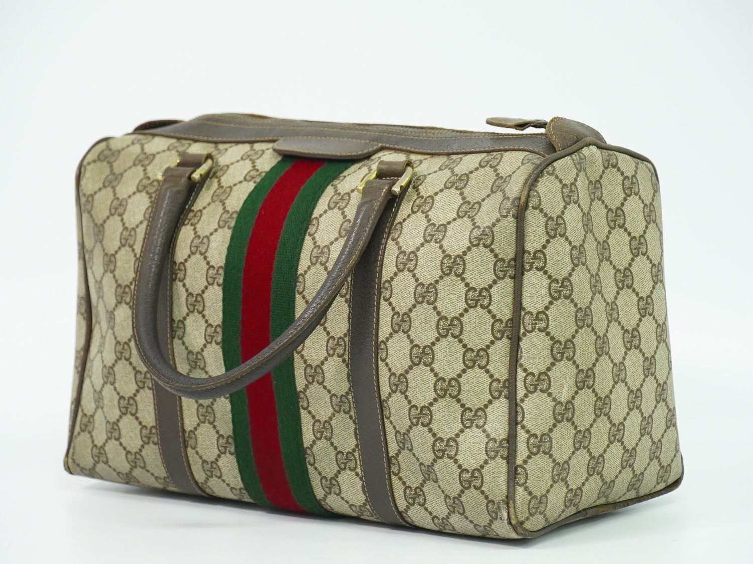 本物 グッチ GUCCI オールドグッチ シェリーライン GGスプリーム ミニ