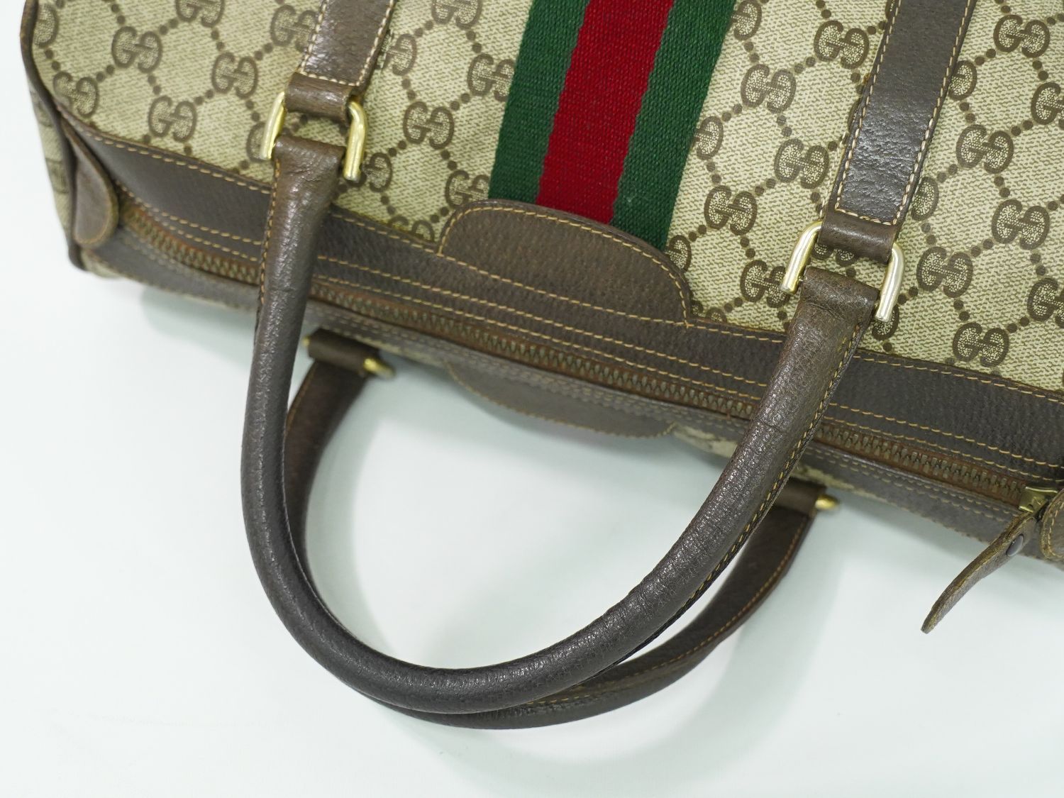 本物 グッチ GUCCI オールドグッチ シェリーライン GGスプリーム ミニ