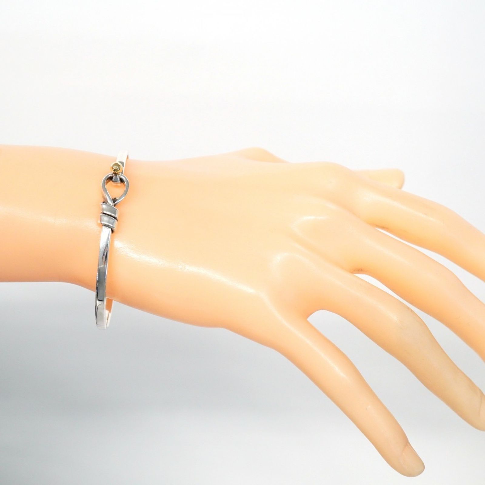 ティファニー(Tiffany) ティファニー バングル フック&アイ 18KYG