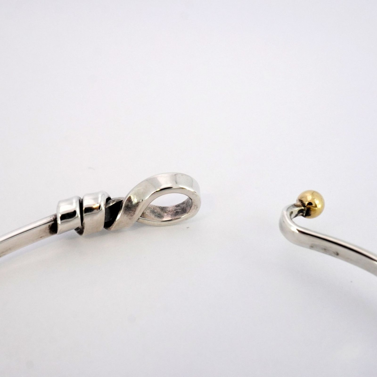 ティファニー(Tiffany) ティファニー バングル フック&アイ 18KYG