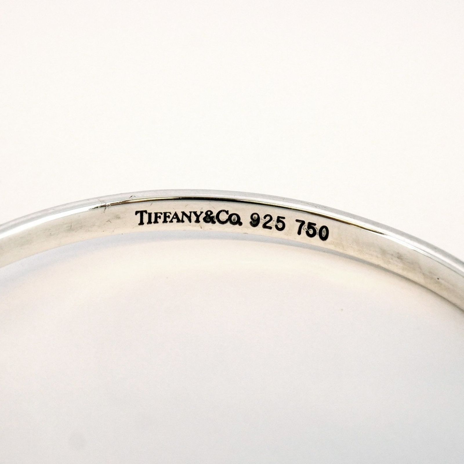 ティファニー(Tiffany) ティファニー バングル フック&アイ 18KYG