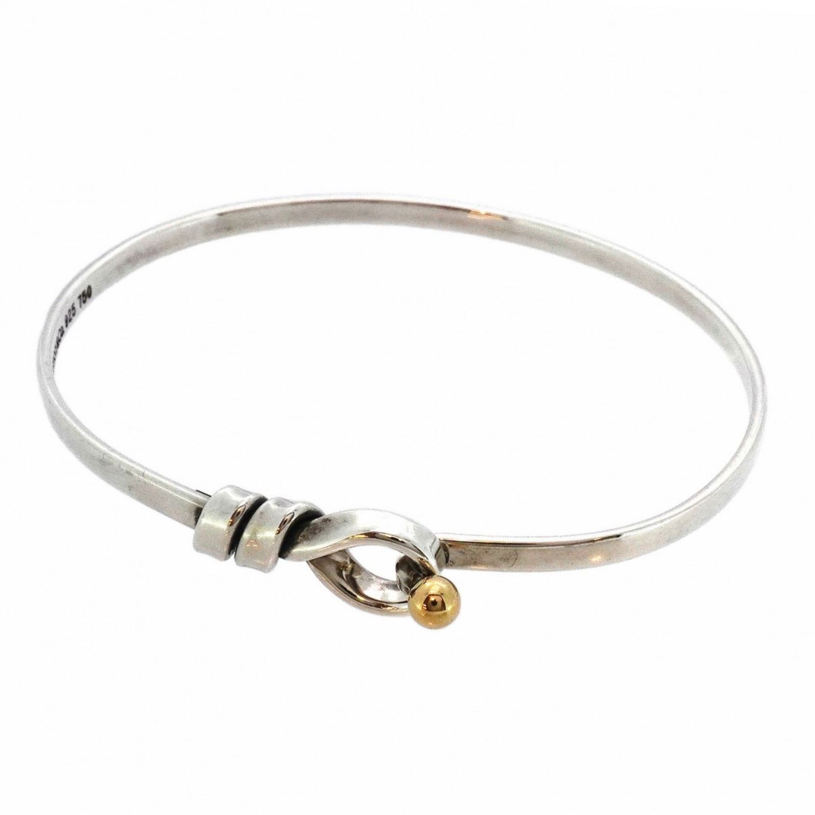 ティファニー(Tiffany) ティファニー バングル フック&アイ 18KYG