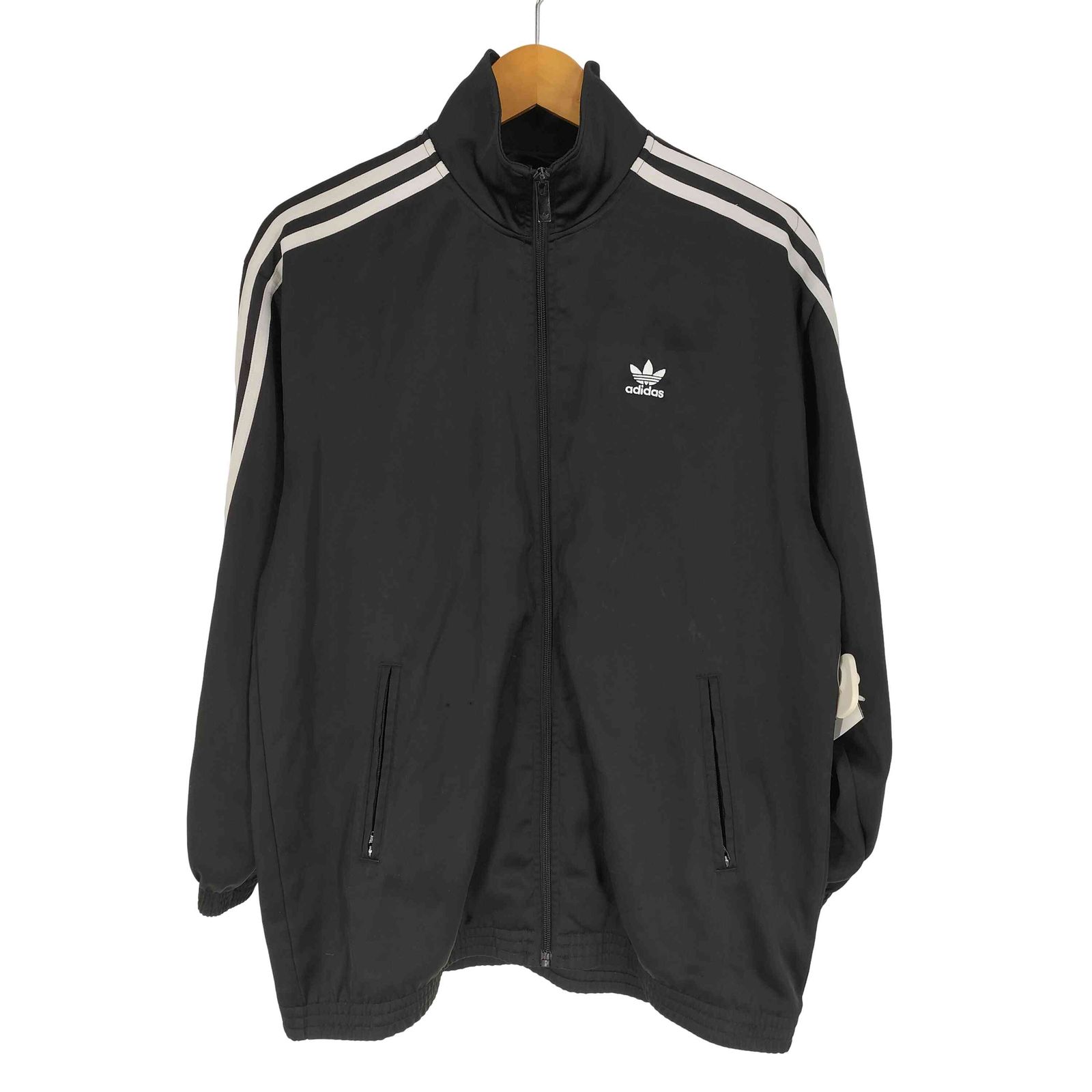 アディダス adidas ルーズ サテン トラックトップ レディース JPN：M