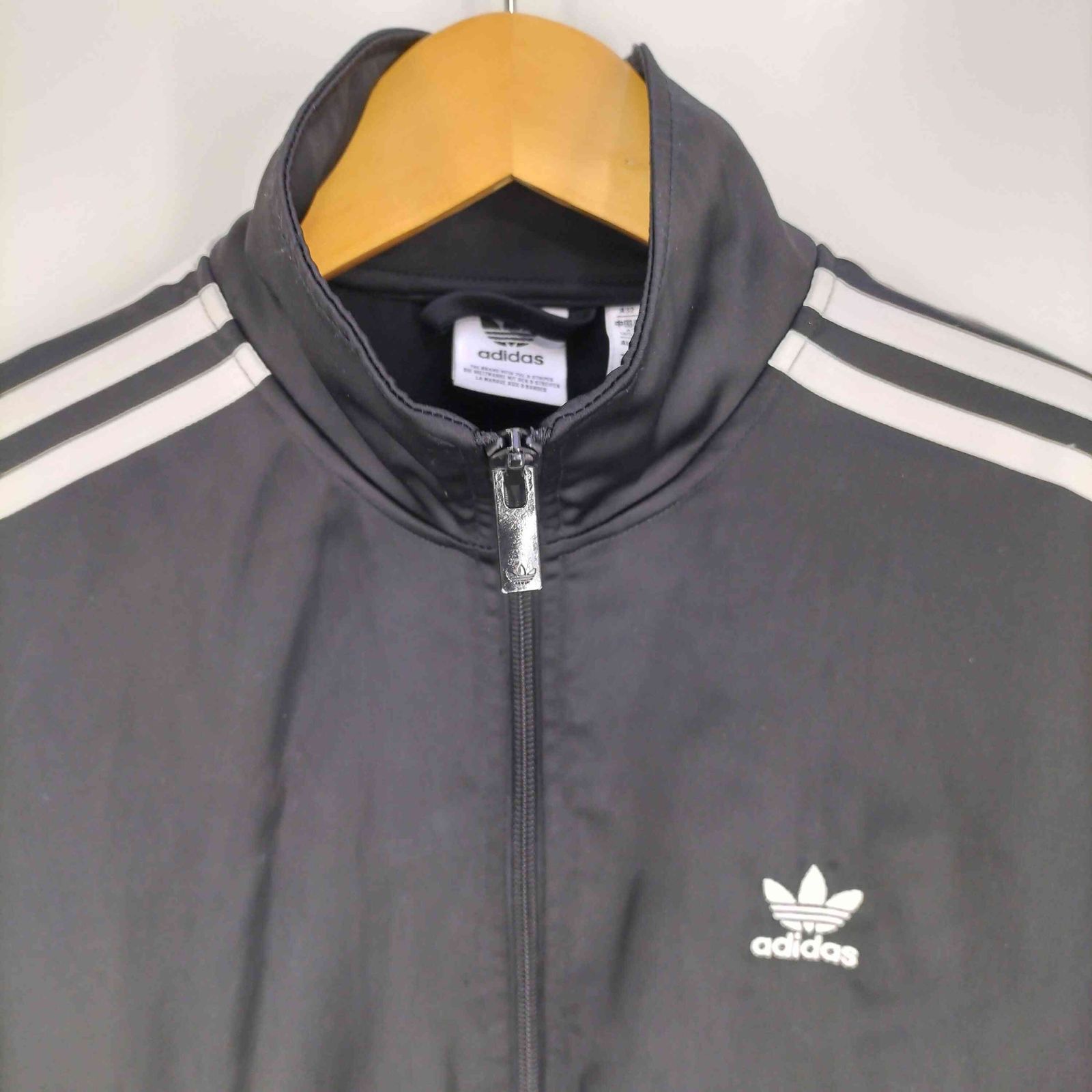 アディダス adidas ルーズ サテン トラックトップ レディース JPN：M