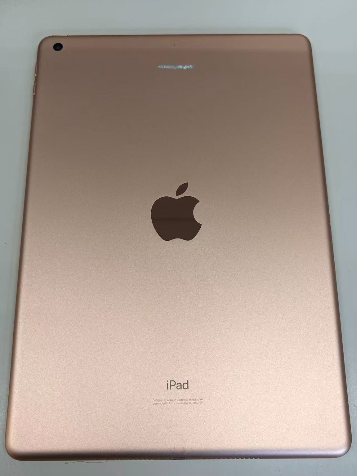 電池91% apple iPad (第7世代) 128GB ゴールド WiFiモデル - メルカリ