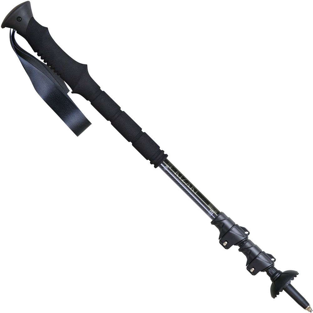 キザキ KIZAKI アウトドア トレッキングポール KTBC-130 CW BLK ブラック