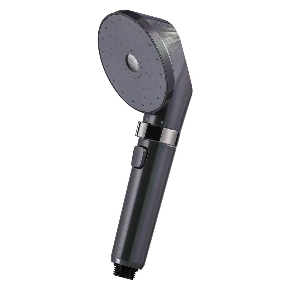 アイリスオーヤマ ウルトラファインバブル クレンジングシャワーヘッド ダークパール SHJM 01 H