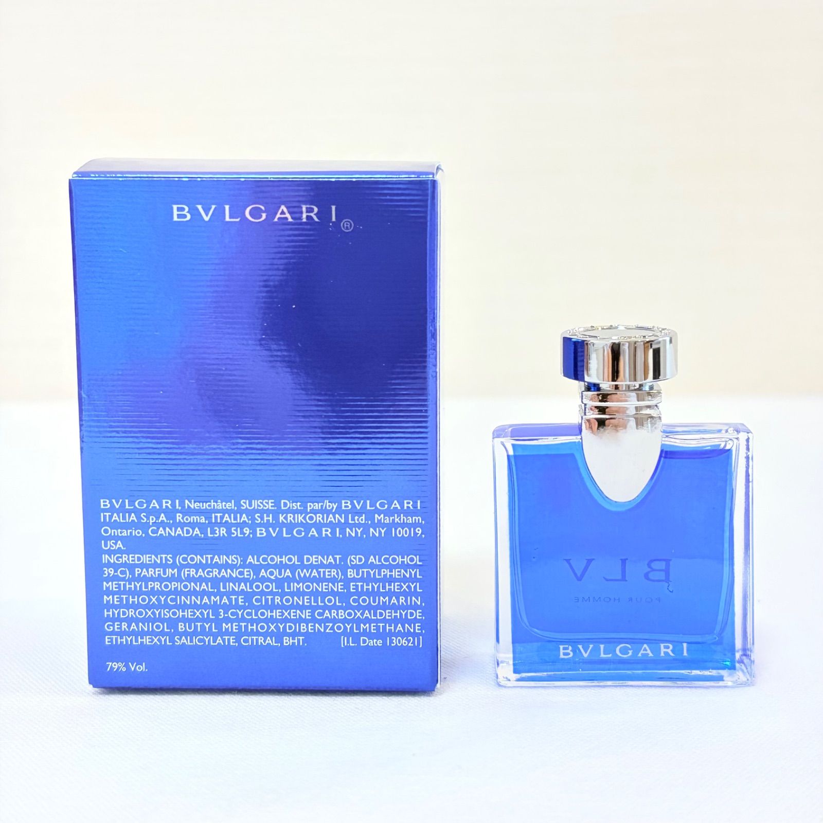 新品 BVLGARI BLV pour homme eau de toilette ブルガリ ブルー